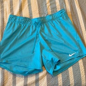 Nike Dri Fit Large Shorts Blue
